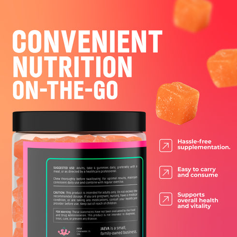 Strawberry- Sugar Free Creatine Monohydrate Gummies - Power Cubes - 120 count